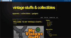 Desktop Screenshot of myvintagestuffs.blogspot.com