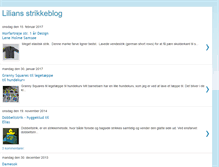 Tablet Screenshot of liliansstrikkeblog.blogspot.com