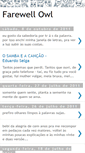 Mobile Screenshot of farewellowl.blogspot.com