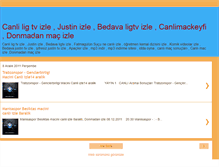 Tablet Screenshot of canlimacsaati.blogspot.com