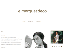 Tablet Screenshot of elmarquesdeco.blogspot.com