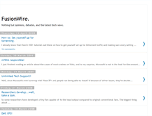 Tablet Screenshot of fusionwire.blogspot.com