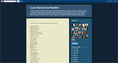 Desktop Screenshot of liceunacionaldepenafiel.blogspot.com