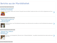 Tablet Screenshot of pfarrbibliothek.blogspot.com