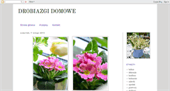 Desktop Screenshot of drobiazgidomowe.blogspot.com