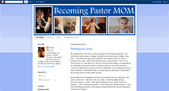 Desktop Screenshot of becomingpastormom.blogspot.com