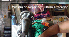 Desktop Screenshot of muestradenegocioyculturaafrocaribe.blogspot.com