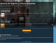 Tablet Screenshot of muestradenegocioyculturaafrocaribe.blogspot.com