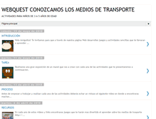 Tablet Screenshot of mediosdetransportemartescide.blogspot.com