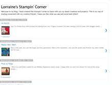 Tablet Screenshot of lorrainesstampincorner.blogspot.com