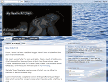 Tablet Screenshot of mynewfiekitchen.blogspot.com