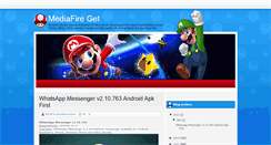 Desktop Screenshot of mediafireget.blogspot.com
