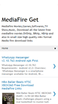 Mobile Screenshot of mediafireget.blogspot.com