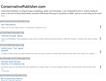 Tablet Screenshot of conservativepublisher.blogspot.com