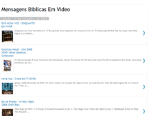 Tablet Screenshot of mensagensbiblicaemvideo.blogspot.com