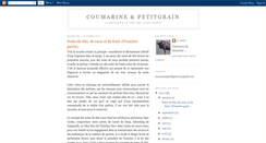 Desktop Screenshot of coumarinepetitgrain.blogspot.com