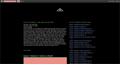 Desktop Screenshot of onlinetvstarwars.blogspot.com