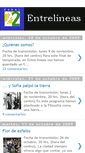 Mobile Screenshot of entrelineascanal22.blogspot.com