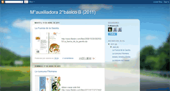 Desktop Screenshot of mauxiliadora2basicob2011.blogspot.com