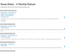 Tablet Screenshot of doxasdialos.blogspot.com