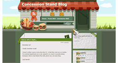 Desktop Screenshot of concessionstandblog.blogspot.com
