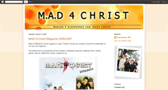 Desktop Screenshot of mad4christ.blogspot.com