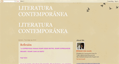 Desktop Screenshot of literaturacontemporanea12010.blogspot.com