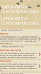 Mobile Screenshot of literaturacontemporanea12010.blogspot.com