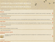 Tablet Screenshot of literaturacontemporanea12010.blogspot.com