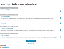 Tablet Screenshot of httpmitosyleyendascolombinos.blogspot.com