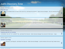 Tablet Screenshot of judisdiscoveryzone.blogspot.com