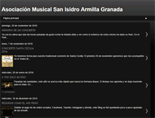 Tablet Screenshot of bandasanisidroarmilla.blogspot.com