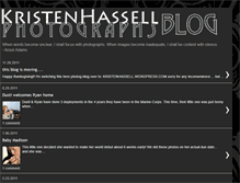 Tablet Screenshot of kristenhassell.blogspot.com