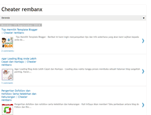 Tablet Screenshot of cheaterrembanx.blogspot.com
