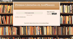 Desktop Screenshot of literariprizes.blogspot.com