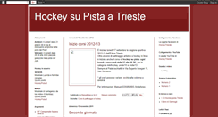 Desktop Screenshot of hockeytrieste.blogspot.com