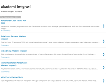 Tablet Screenshot of akademiimigrasi.blogspot.com