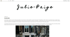 Desktop Screenshot of juliepaige.blogspot.com