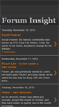 Mobile Screenshot of foruminsight.blogspot.com