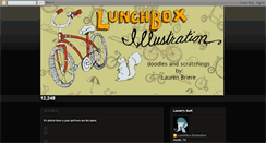 Desktop Screenshot of lunchboxillustration.blogspot.com