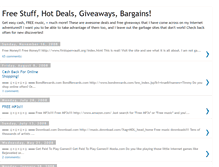 Tablet Screenshot of freestuffhotdeals.blogspot.com