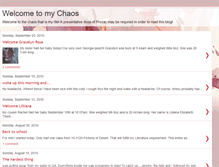 Tablet Screenshot of justmychaos.blogspot.com