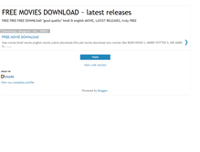 Tablet Screenshot of downloadmovie4free.blogspot.com