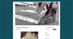 Desktop Screenshot of marionnewyork.blogspot.com