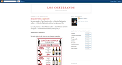 Desktop Screenshot of loscortesanos.blogspot.com