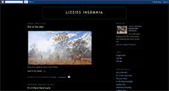 Desktop Screenshot of lizziesinsomnia.blogspot.com