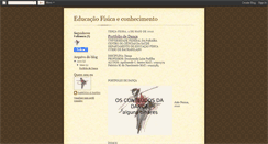 Desktop Screenshot of educacaofisicaeconhecimento.blogspot.com