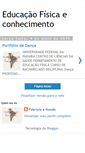 Mobile Screenshot of educacaofisicaeconhecimento.blogspot.com