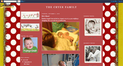 Desktop Screenshot of cryerfamily.blogspot.com