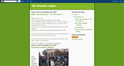 Desktop Screenshot of 7legion.blogspot.com